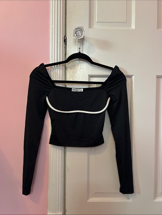 Princess Polly Tops - Princess Polly Long Sleeve Cropped Top